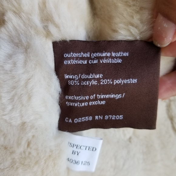 🧥DANIER AVIATOR JACKET WITH FAUX FUR - Picture 9 of 16